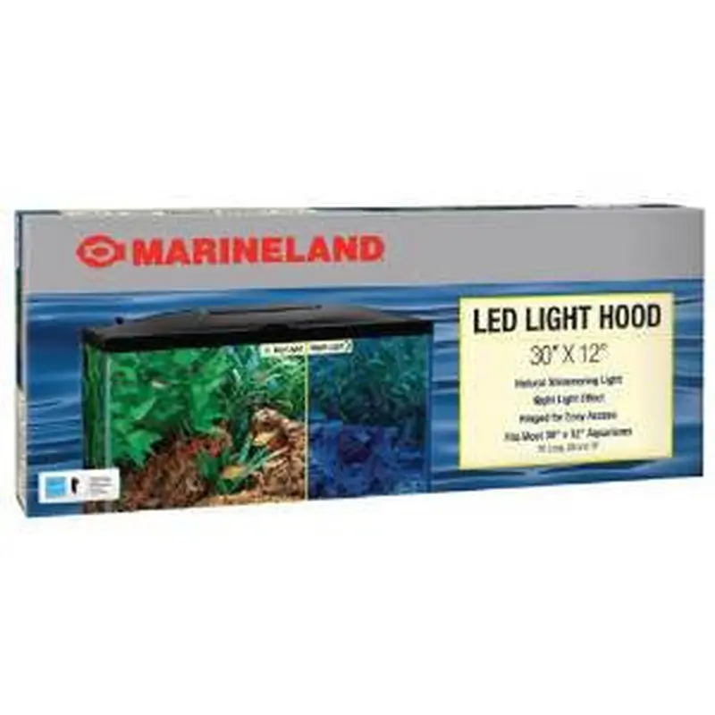 Marineland LED Aquarium Hood 30x12 