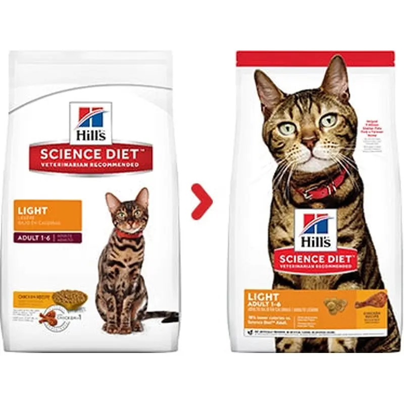 Science Diet Adult Light Cat Food 7lb