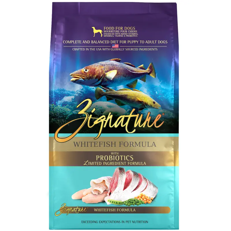 Zignature Whitefish Formula Dog Food 25 lb