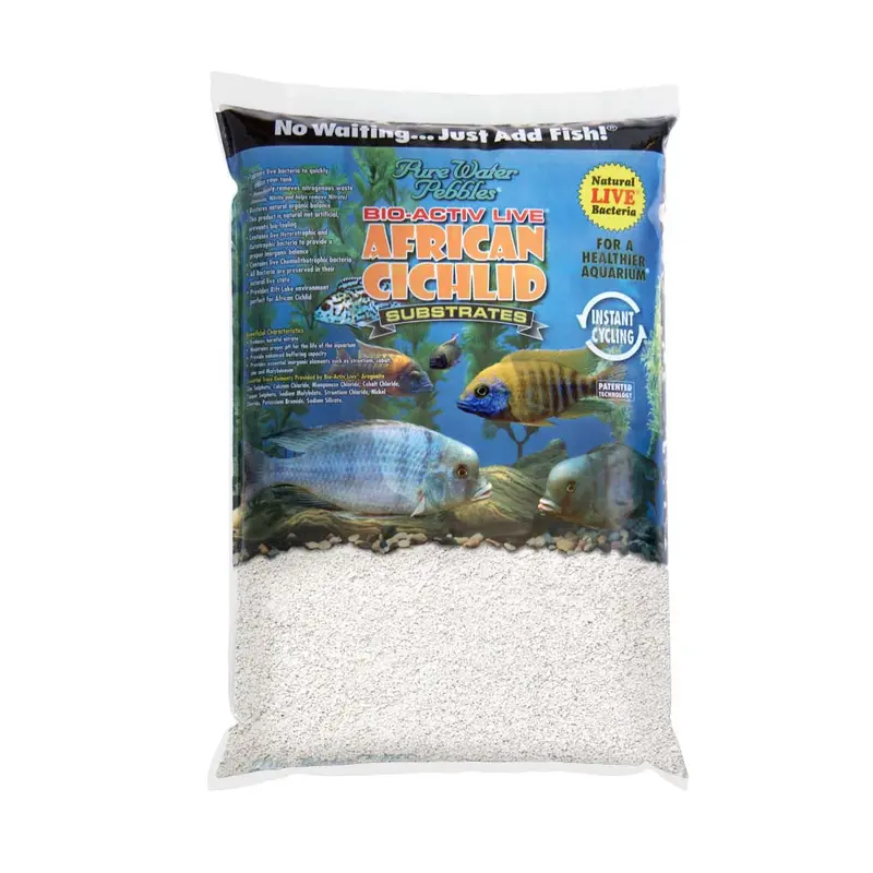 Bio-Activ Live Natural Cichlid Sand White 2/20 lb