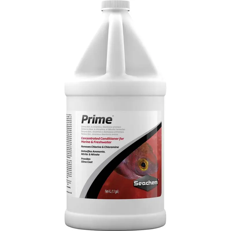 Seachem Prime Ammonia Detoxifier 4L/1 gal
