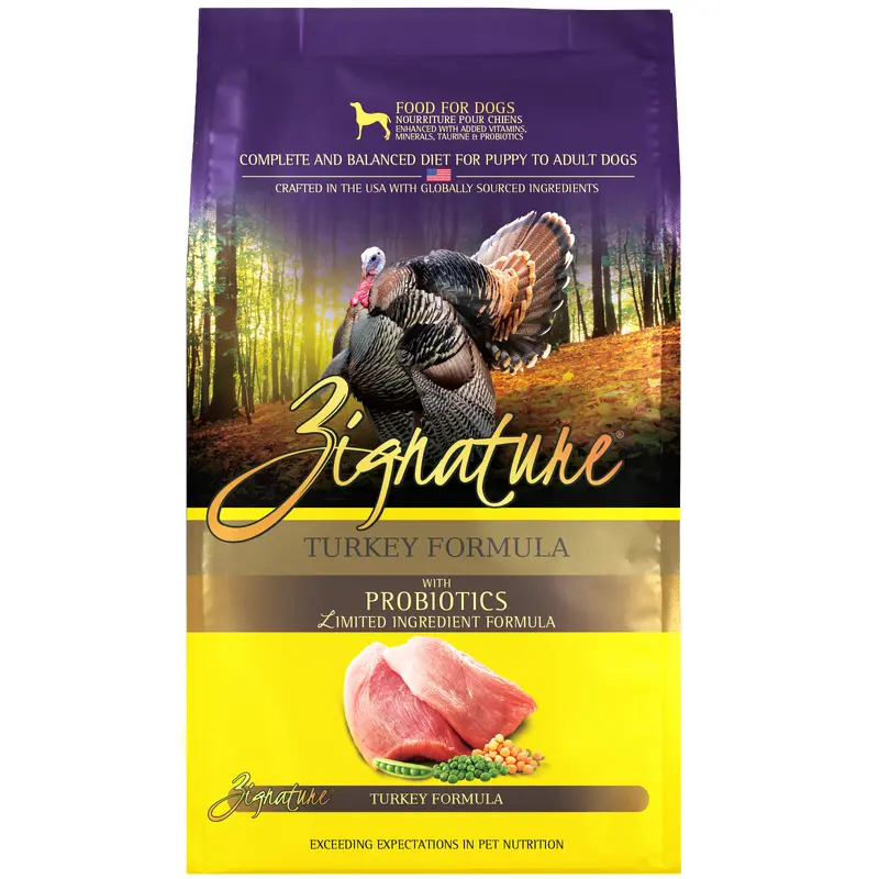 Zignature Turkey Formula Dog Food 4 lb