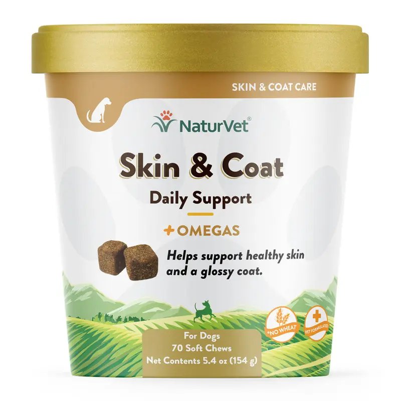 Naturvet Skin And Coat plus Omegas 70ct