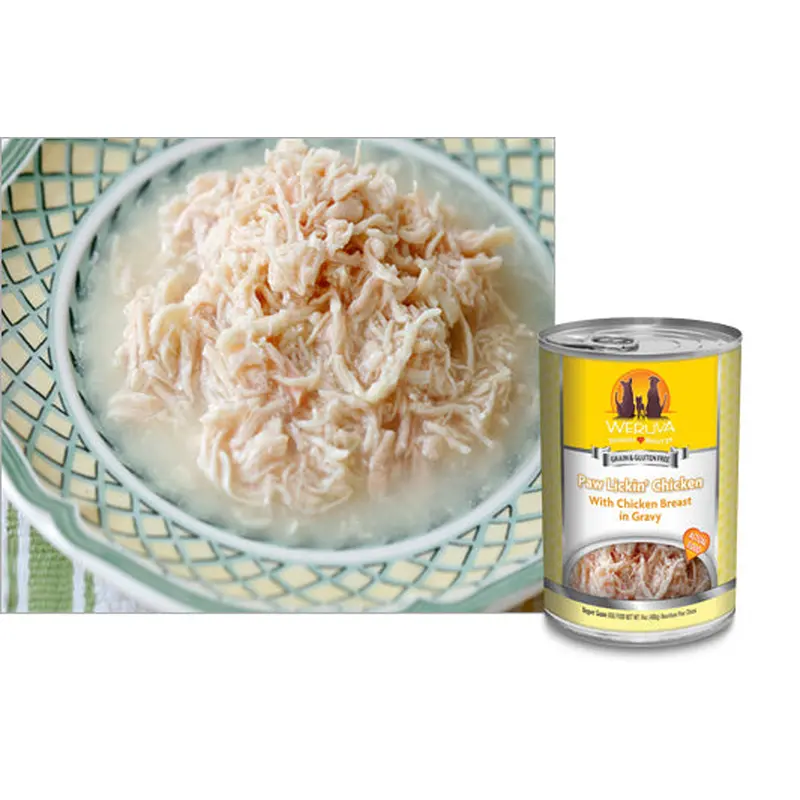 Weruva Paw Lickin' Chicken with Chicken in Gravy 14oz