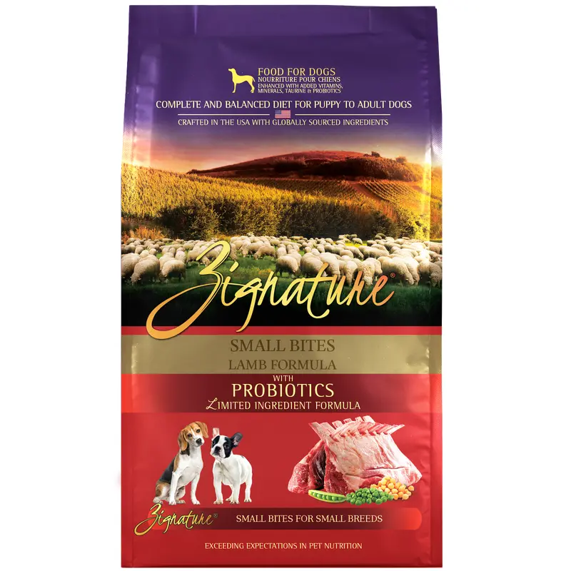 Zignature Lamb Formula Small Bites Dry Dog Food 12.5 lb