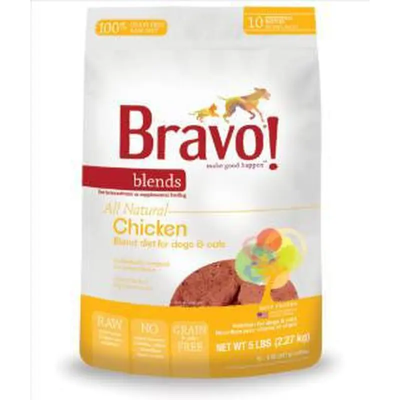 Bravo! Chicken Blend Burgers 5 lb. Bag SD-5 