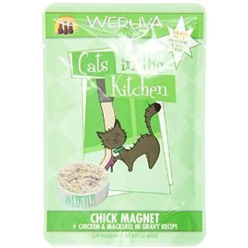 Weruva Chick Magnet Cat 3oz. Pouch 8 Count Tray 