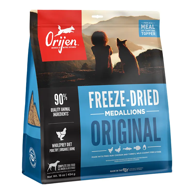 Orijen Adult Dog Freeze Dried Food Original 16oz 