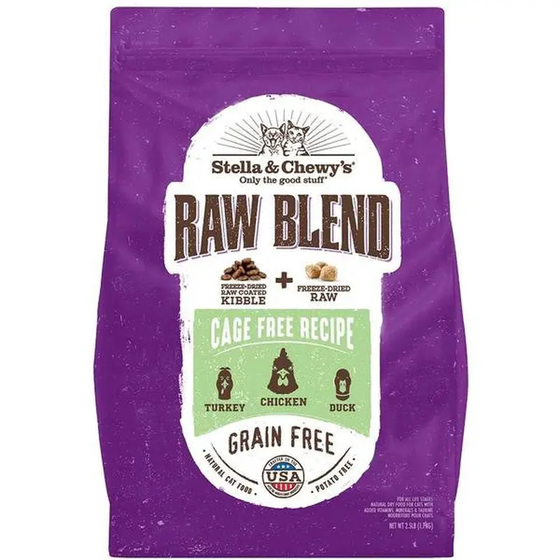 Stella & Chewy's Cat Raw Coated Poultry 2.5lb 