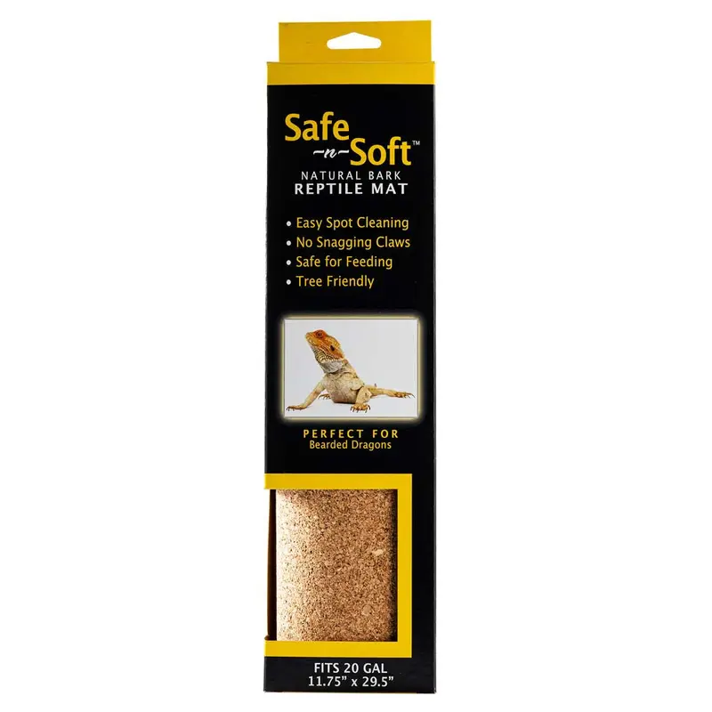 CaribSea Safe-n-Soft Reptile Mat Brown 20 gal