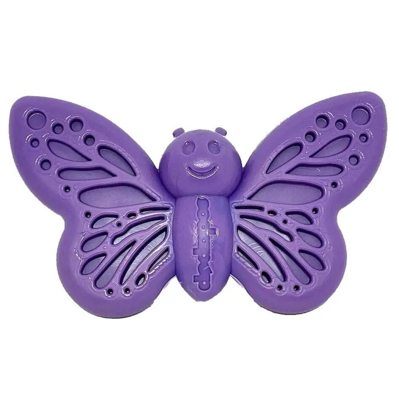 SodaPup Butterfly Enrichment & Chew Purple Toy Dog Toy