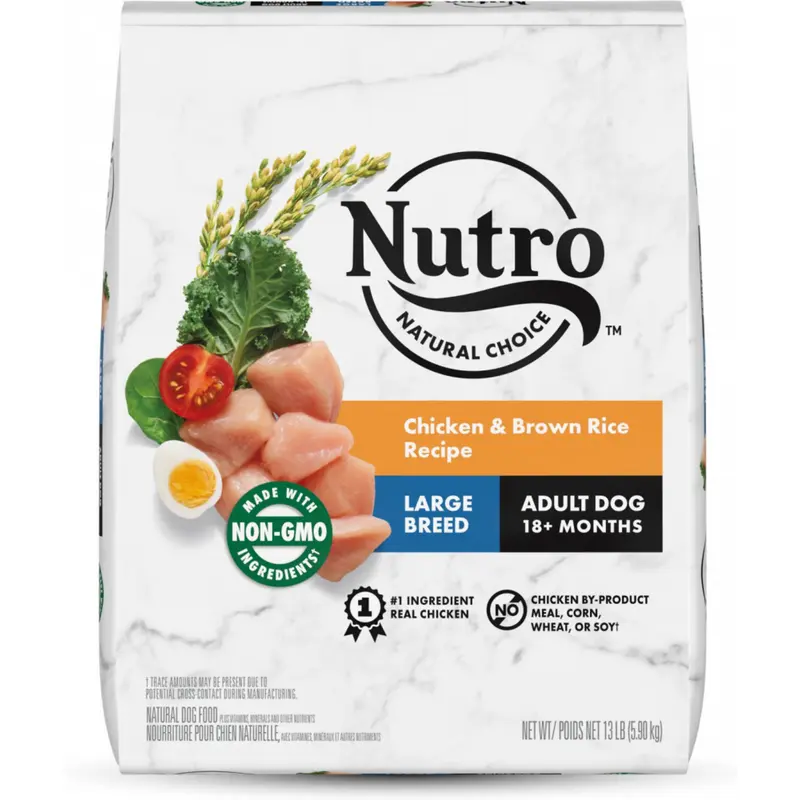 Nutro Natural Choice Chicken and Brown Rice Large Breed Adult Dog Food