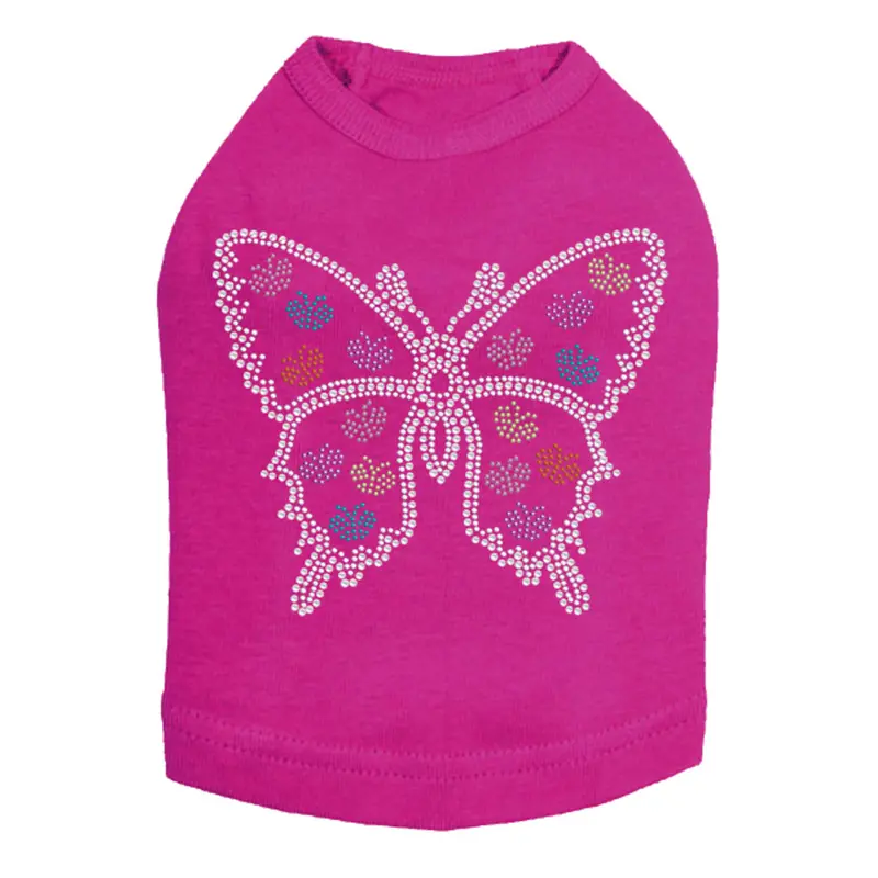 Butterfly with more Butterflies - Dog Tank