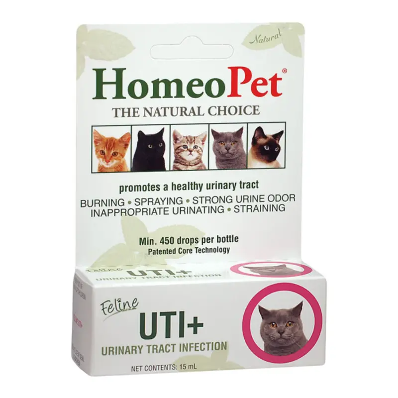 HomeoPet UTI+ Drops Cat Medicine 15ml