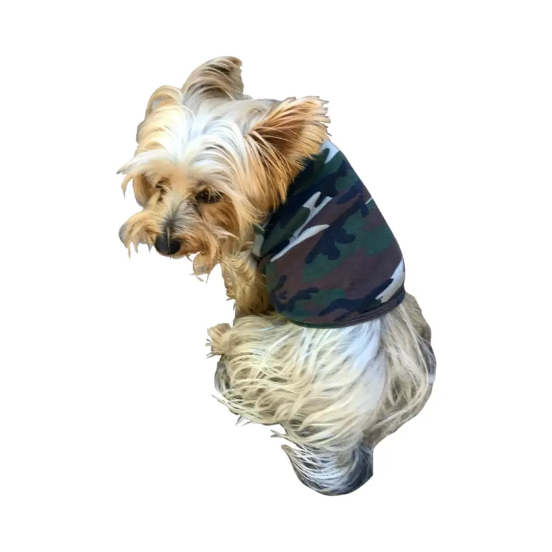 Olive Camo Tank with Curved bottom