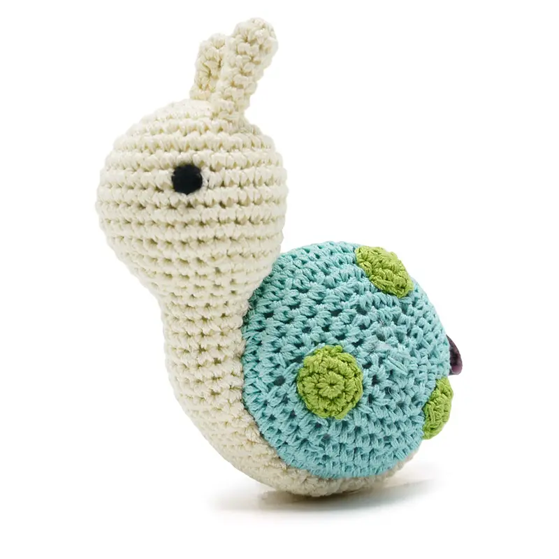 Snail Crochet Toy