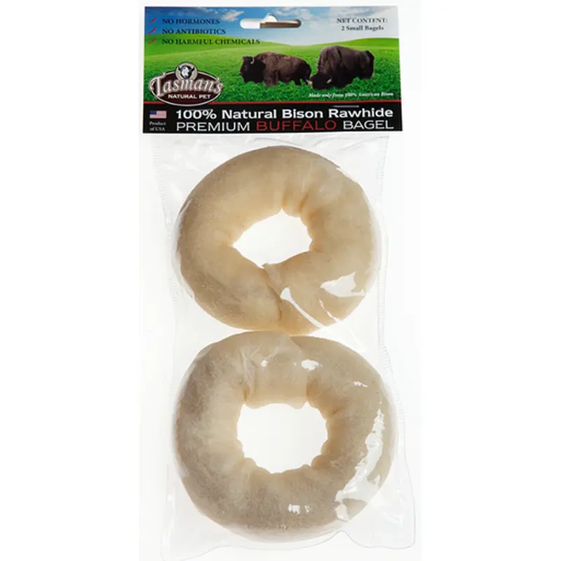 Tasmans Bison 3-4 Small Bagels 2 Pack