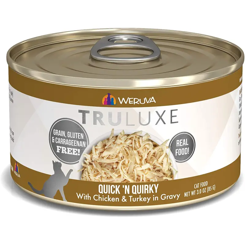 Weruva TruLuxe Quick 'N Quirky with Chicken & Turkey in Gravy