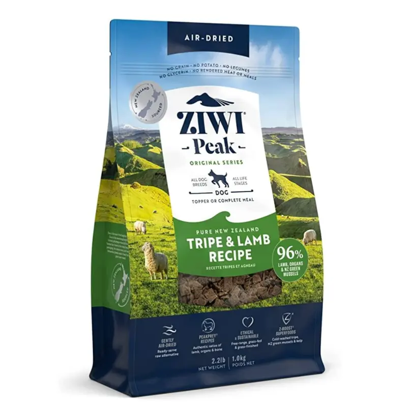 Ziwi Peak Air-Dried Tripe & Lamb Recipe