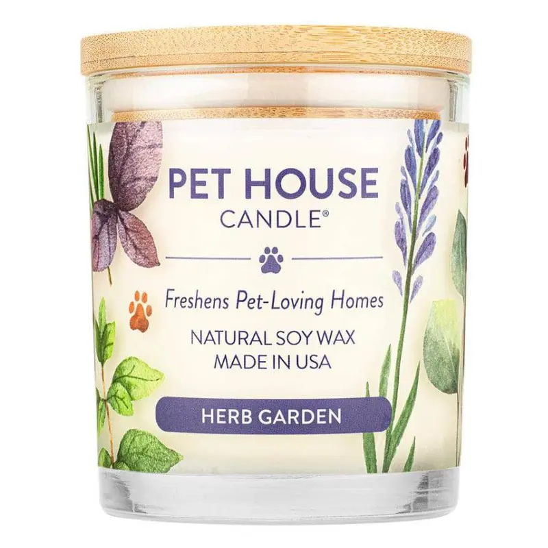 Pet House Candle  Herb Garden