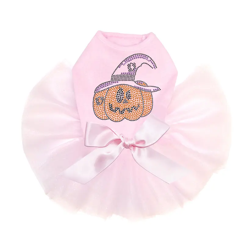 Jack O'Lantern with Hat - Custom Tutu