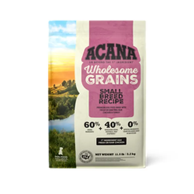 Acana Wholesome Grains Small Breed Dry Dog Food - Chicken & Turkey - 11.5lb Bag