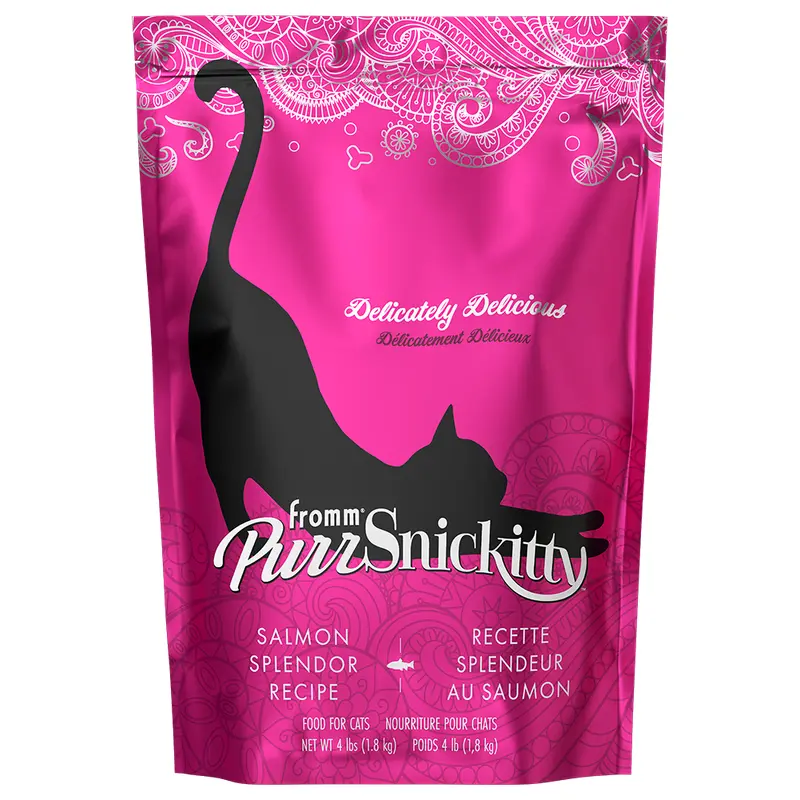 Fromm PurrSnickitty Dry Cat Food - Salmon Splendor - 4lb Bag