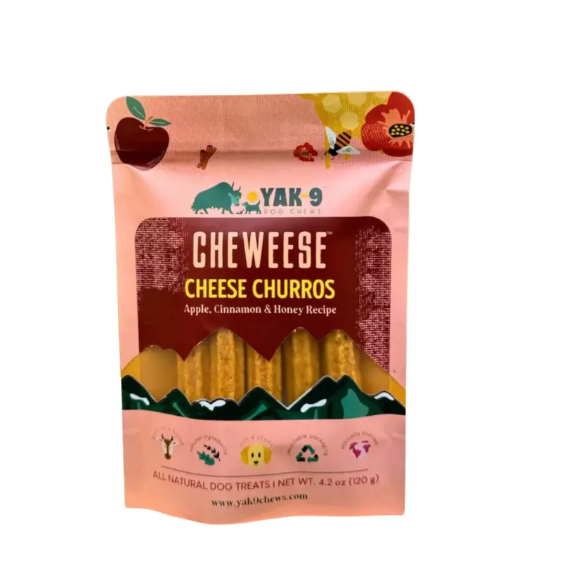 Yak-9 Cheweese Apple, Cinnamon & Honey Churros 5 ct