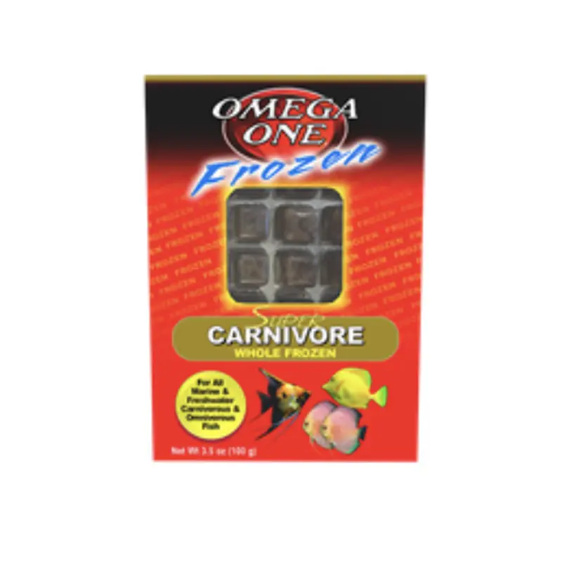 Omega One Frozen Super Carnivore Cube Pack 3.5oz