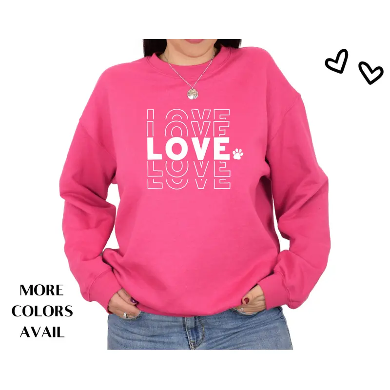 The Valentine Love Sweatshirt