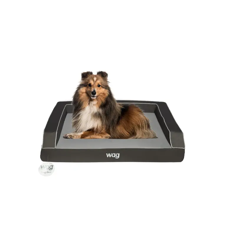 Wag Dog Bed in Stone Grey