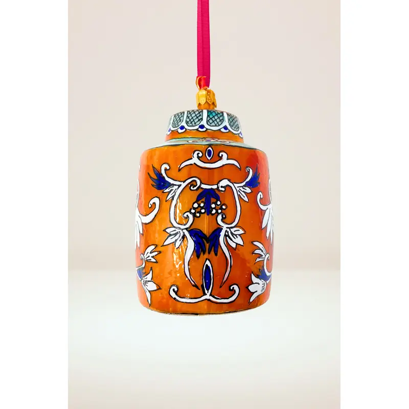 Bocuzzi Cookie Jar Polish Glass Ornament
