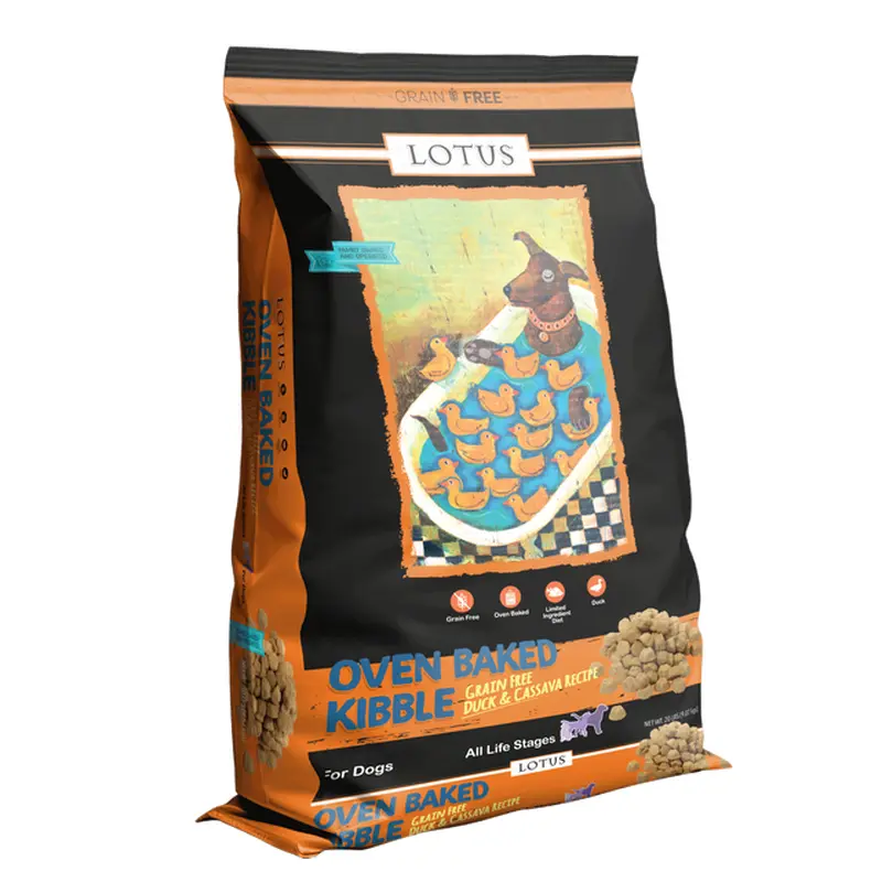 Lotus Regular Bites Duck Recipe  Dry Dog Food 20lb