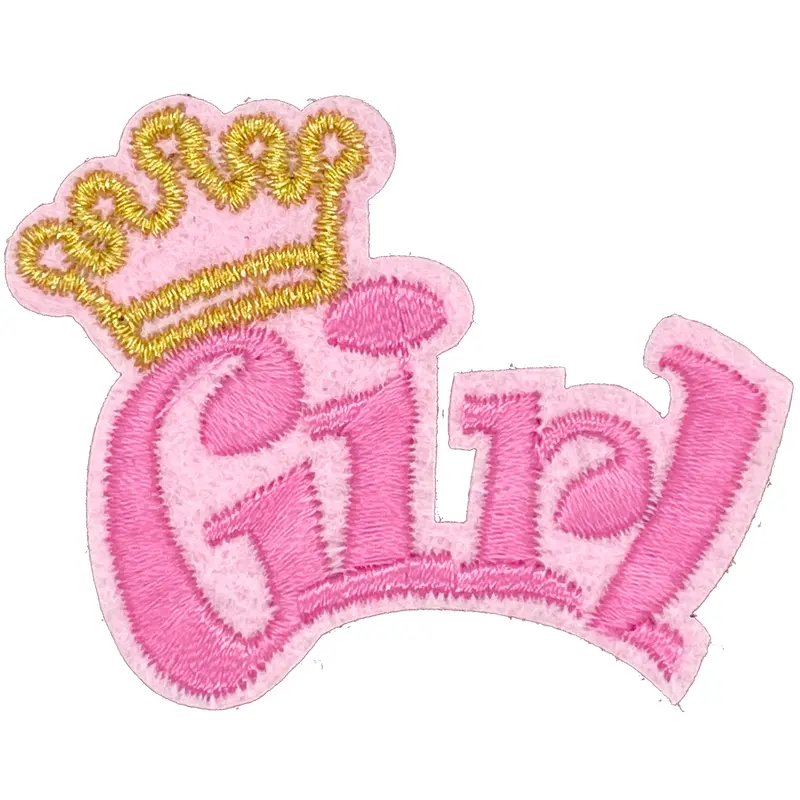 Girl with Crown - Patch