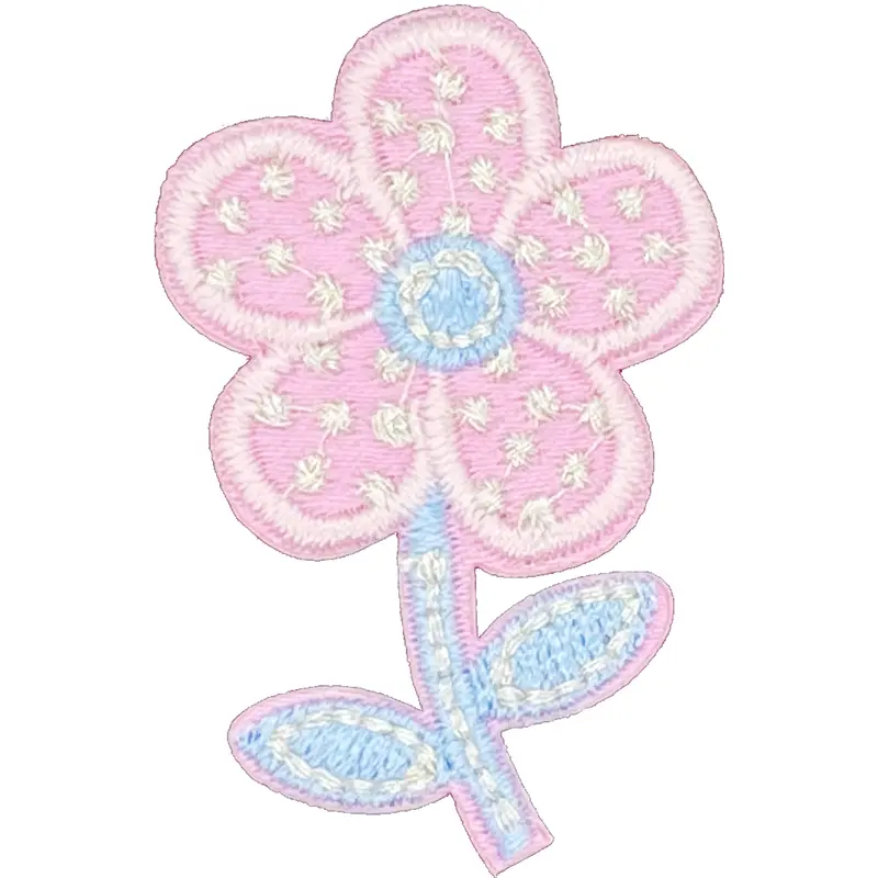Sparkle Pink Flower - Patch