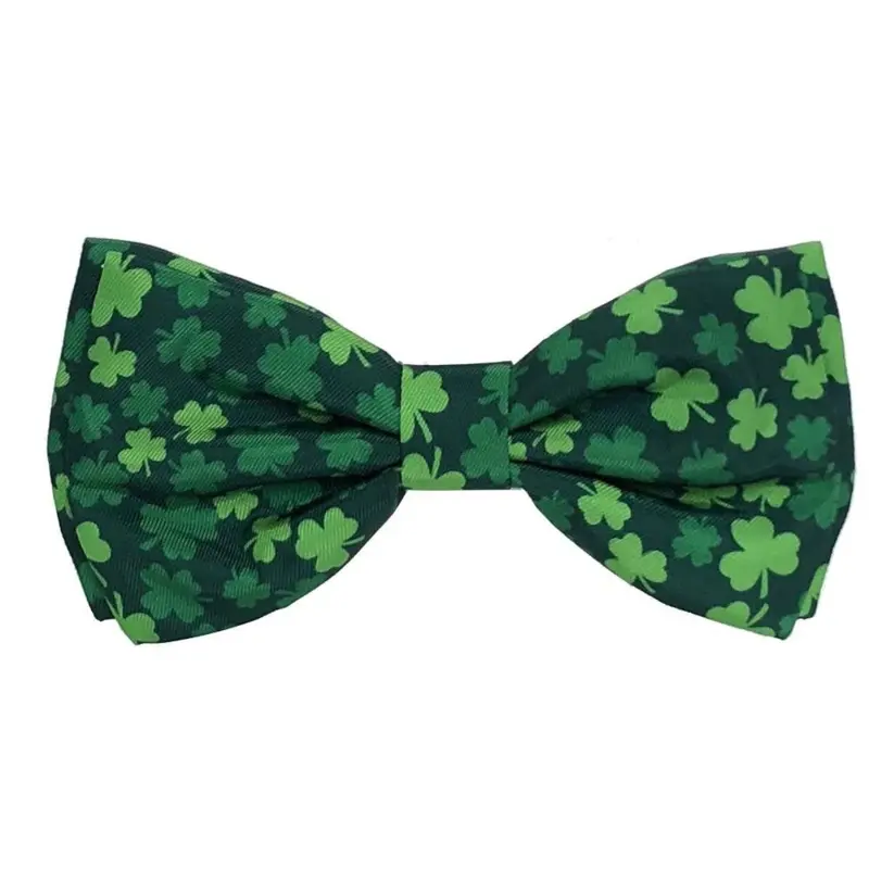 Huxley and Kent Lucky Shamrock Bow Tie for Cats and Dogs XL