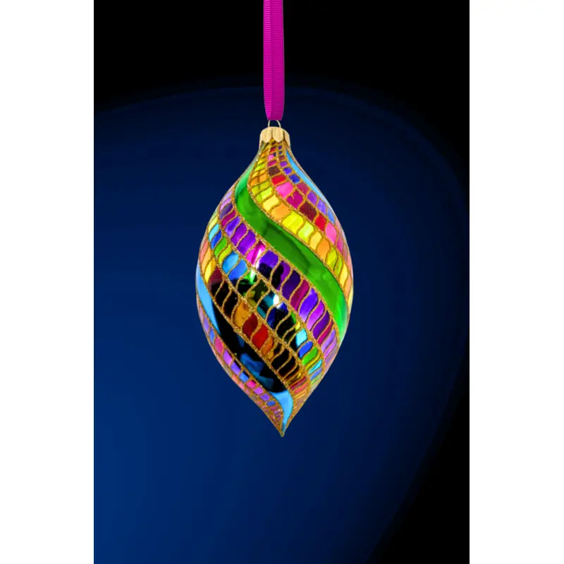Big Winner Spinner Glass Ornament