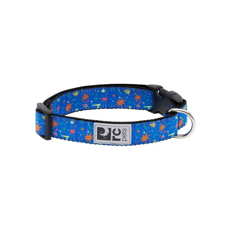 Rc Pet Clip Collar S 3/4" Popstar
