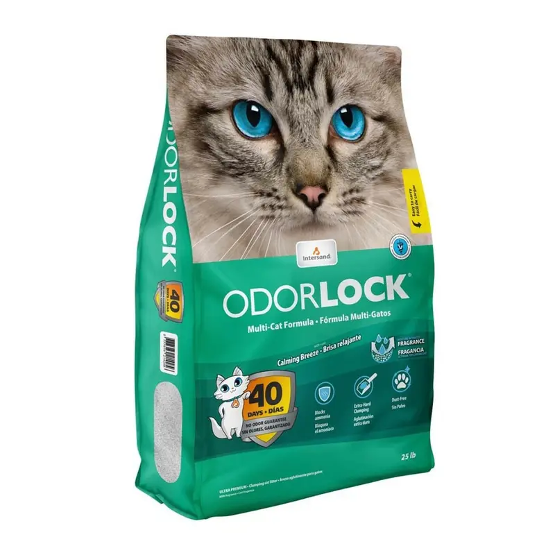 Intersand America 13lb Odorlock Cat Litter Calm Breeze