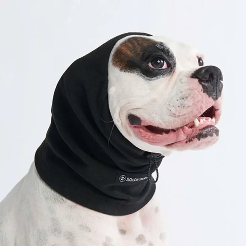 Spark Paws Dog Calming Earmuff Protector Small Black