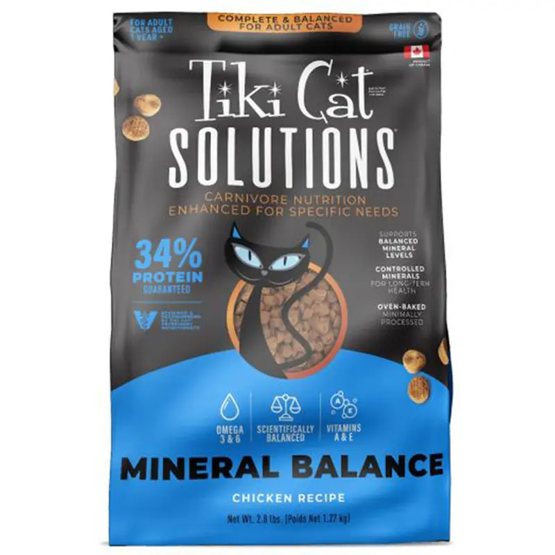 Tiki Cat Solutions Mineral Balance Chicken 2.8 lb