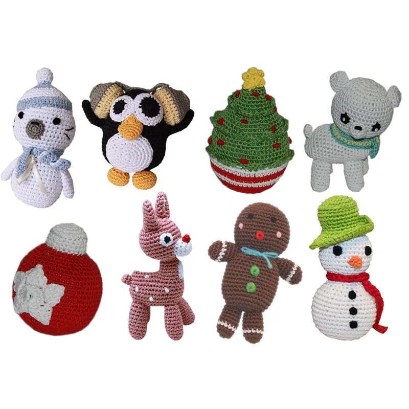 Christmas Knit Knack Toys