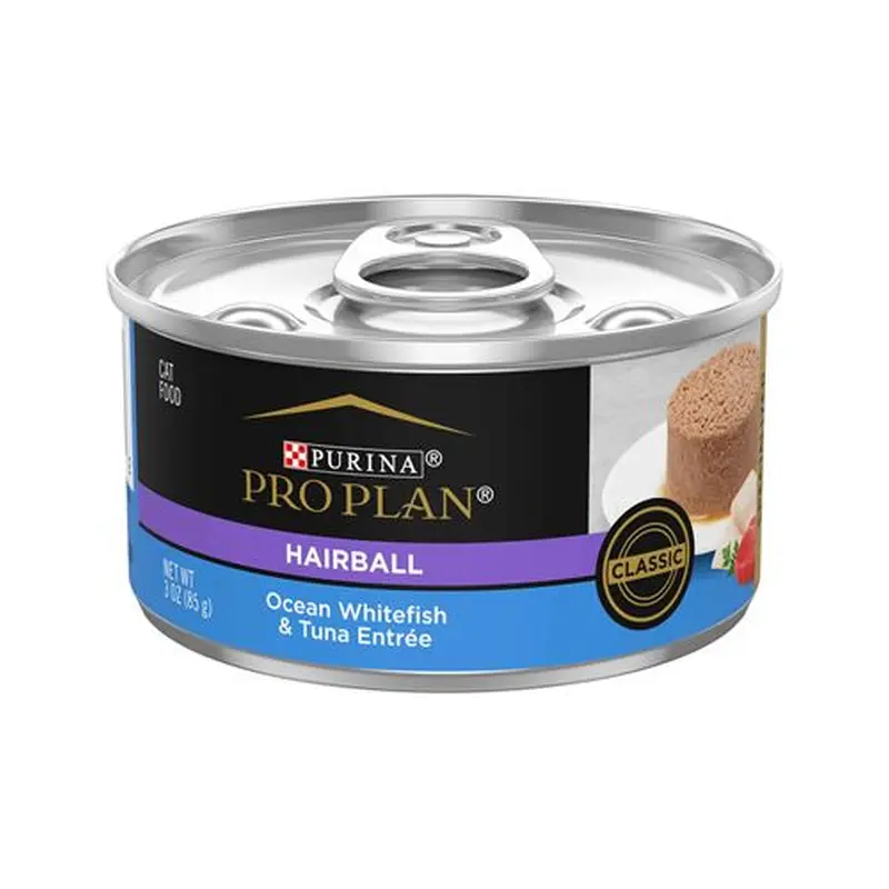 Proplan Hairball Ocean Fish and Tuna Wet Cat Food 3oz