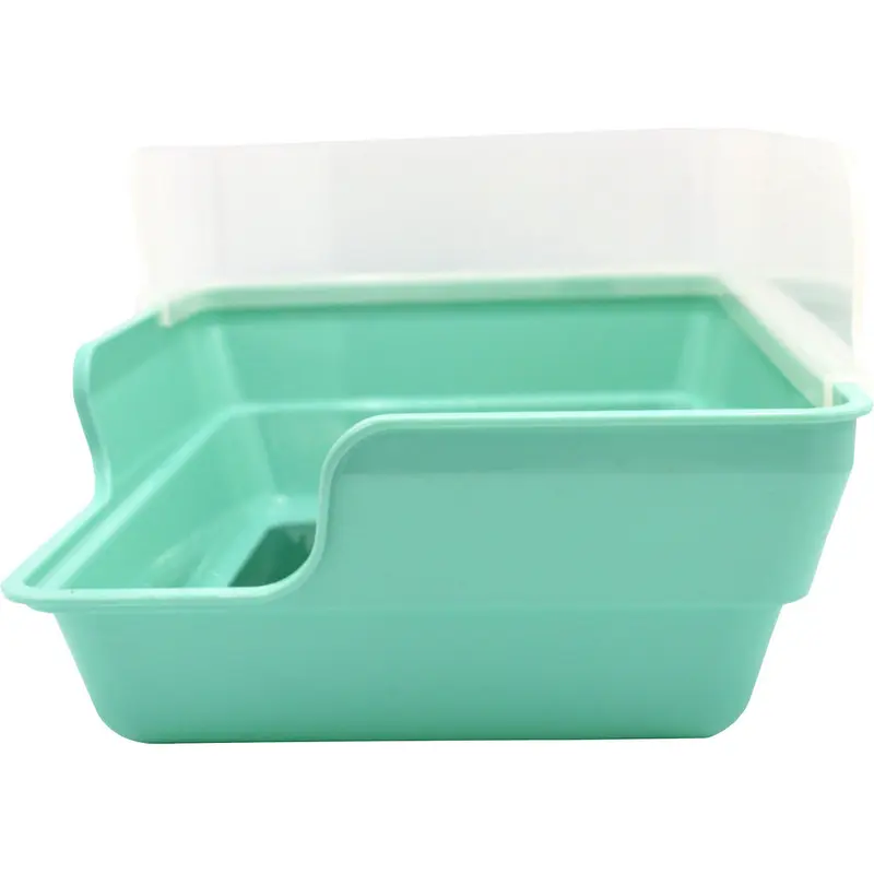 Oxbow Enriched Life Rectangle Litter Pan with Removable Shield