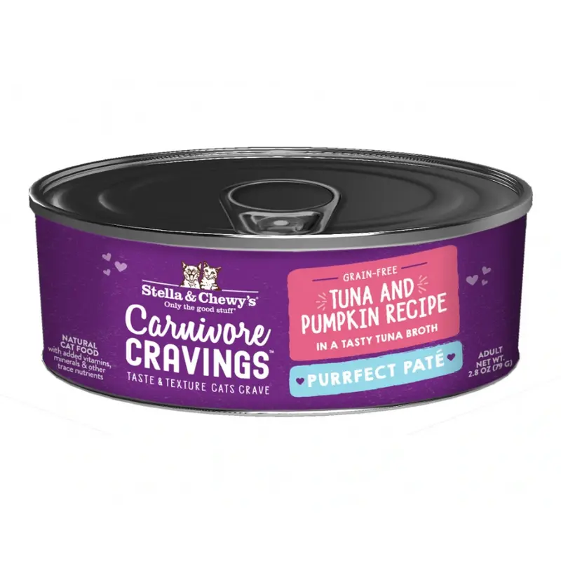 Stella & Chewy's Carnivore Craving Purrfect Pate Tuna & Pumpkin