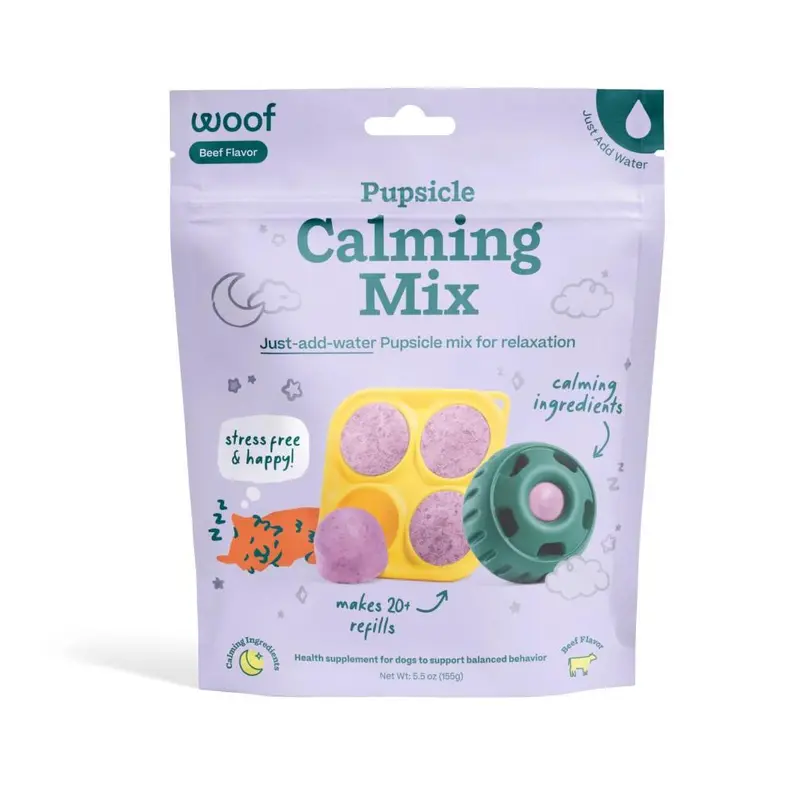 Woof Pet Pupsicle Treat Mix Balanced Calming 5.5 oz