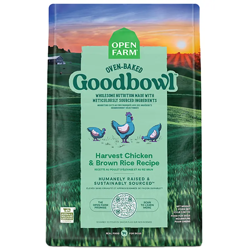 Open Farm Dog GoodBowl Chicken & Brown Rice 3.5 lb