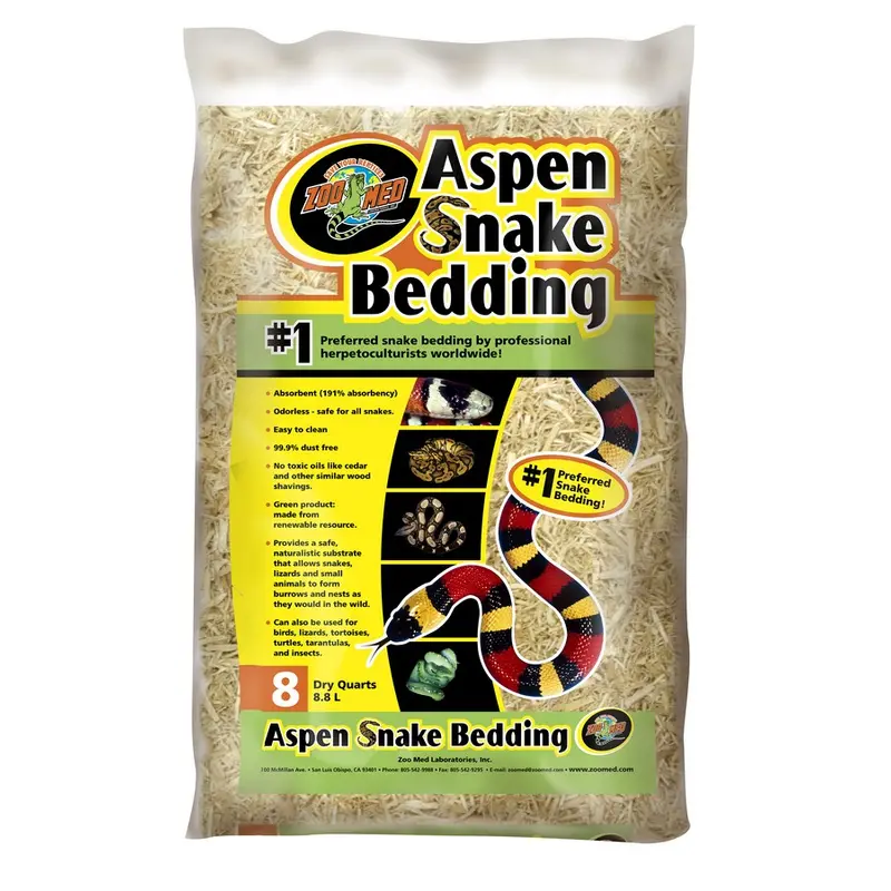 ZOO MED Aspen Snake Bedding 8qt
