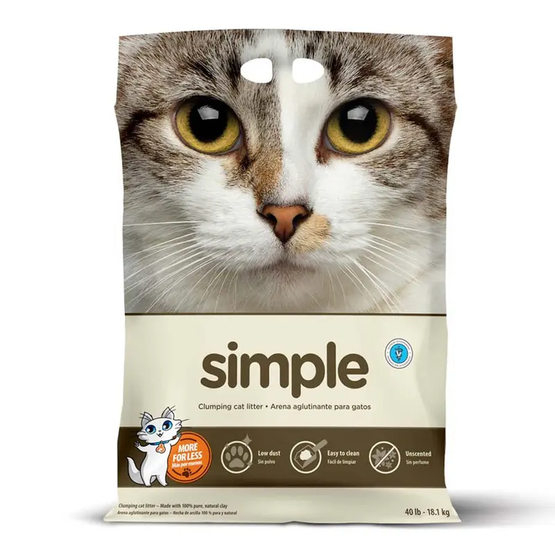 Intersand Odorlock Simple Clumping Cat Litter 40lb