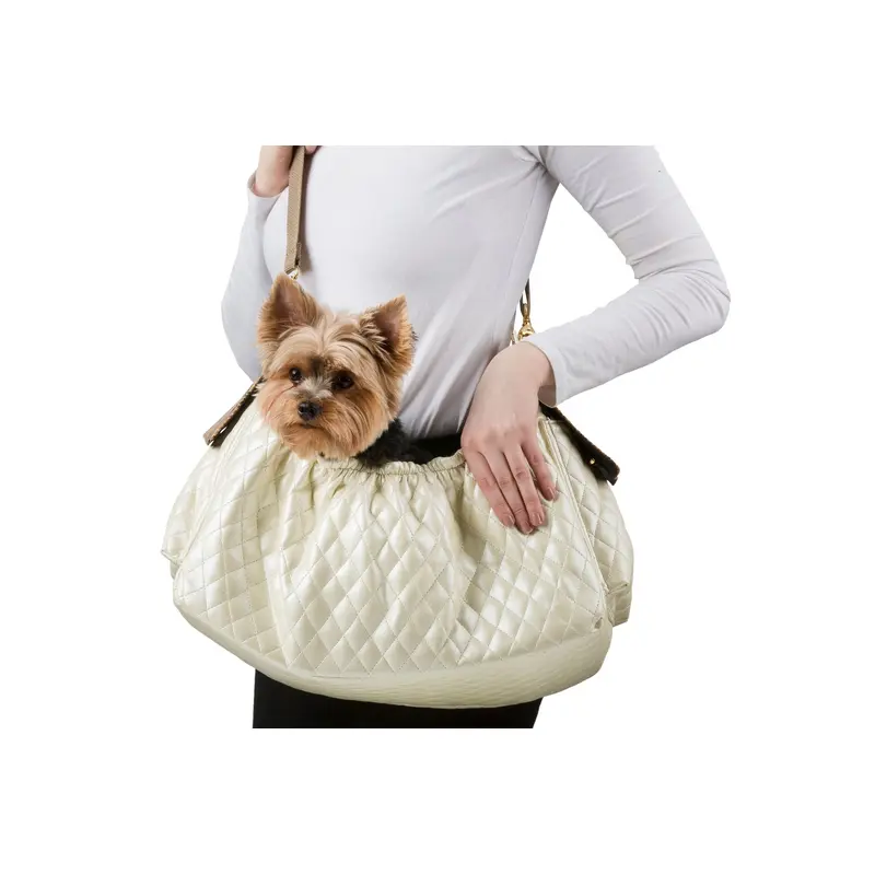 Gigi Sling - Ivory Quilted